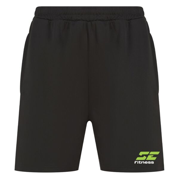 Knitted shorts with zip pockets Thumbnail