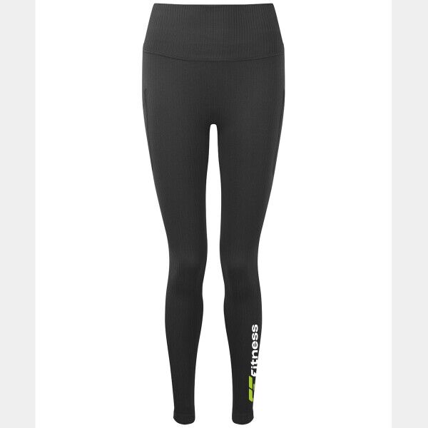 Women's ribbed seamless 3D fit multi-sport leggings Thumbnail